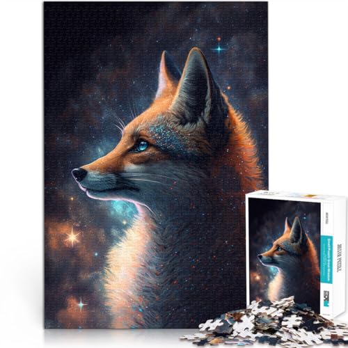 Puzzle 1000 Teile für Erwachsene Fox Galaxy Puzzle Lernspiele Lernspiel für Geburtstag Weihnachten für Teenager ab 14 Jahren 26x38cm Puzzle 1000 Teile für Erwachsene Fox Galaxy Puzzle Lernspiele Lernspiel für Geburtstag Weihnachten für Teenager ab 14 Jahren 26x38cm von BBVNFLIR
