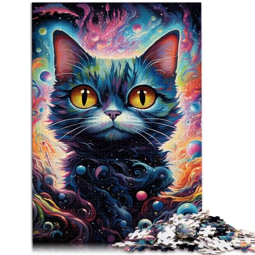 Puzzle 1000 Teile für Erwachsene Galaxy Cats Lernspiel Herausforderung Spielzeug Familienspiel Stressabbau Schwierige Herausforderung 50x75cm Puzzle 1000 Teile für Erwachsene Galaxy Cats Lernspiel Herausforderung Spielzeug Familienspiel Stressabbau Schwierige Herausforderung 50x75cm von BBVNFLIR