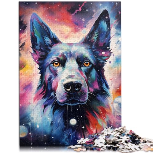 Puzzle 1000 Teile für Erwachsene Galaxy Dog Lernspiel Challenge Spielzeug Lernspiel für Geburtstag Weihnachten für Kinder ab 14 Jahren 26x38cm Puzzle 1000 Teile für Erwachsene Galaxy Dog Lernspiel Challenge Spielzeug Lernspiel für Geburtstag Weihnachten für Kinder ab 14 Jahren 26x38cm von BBVNFLIR