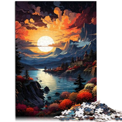 Puzzle 1000 Teile für Erwachsene Genfersee Spielspielzeug Helfen Sie dem Gehirn süchtig machendes Spielzeug zu trainieren und Geduld zu fördern 26x38cm Puzzle 1000 Teile für Erwachsene Genfersee Spielspielzeug Helfen Sie dem Gehirn süchtig machendes Spielzeug zu trainieren und Geduld zu fördern 26x38cm von BBVNFLIR