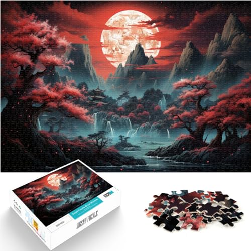 Puzzle 1000 Teile für Erwachsene Japanische Kirschblüte Lernpuzzle EIN Kunstwerk für Teenager ab 14 Jahren 26x38cm Puzzle 1000 Teile für Erwachsene Japanische Kirschblüte Lernpuzzle EIN Kunstwerk für Teenager ab 14 Jahren 26x38cm von BBVNFLIR