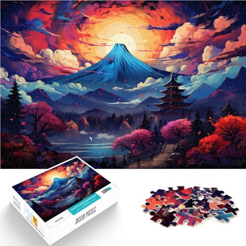Puzzle 1000 Teile für Erwachsene Japanische Landschaft Puzzle Lernspiele Lernspiel zum Geburtstag Weihnachten für 14-Jährige 26x38cm Puzzle 1000 Teile für Erwachsene Japanische Landschaft Puzzle Lernspiele Lernspiel zum Geburtstag Weihnachten für 14-Jährige 26x38cm von BBVNFLIR