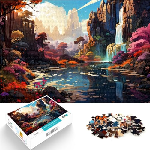 Puzzle 1000 Teile für Erwachsene Landschaft Lernspiel Herausforderung Spielzeug Lernspiel für Geburtstag Weihnachten für Teenager ab 14 Jahren 50x75cm Puzzle 1000 Teile für Erwachsene Landschaft Lernspiel Herausforderung Spielzeug Lernspiel für Geburtstag Weihnachten für Teenager ab 14 Jahren 50x75cm von BBVNFLIR