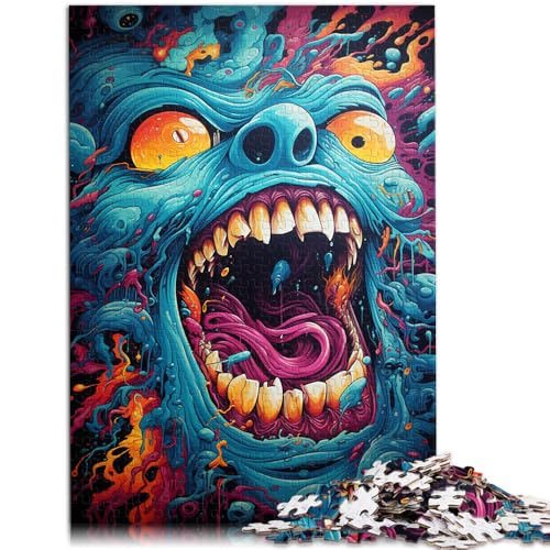 Puzzle 1000 Teile für Erwachsene Monster Puzzle Lernspiele Lernspiel für Geburtstag Weihnachten für Teenager ab 14 Jahren 26x38cm Puzzle 1000 Teile für Erwachsene Monster Puzzle Lernspiele Lernspiel für Geburtstag Weihnachten für Teenager ab 14 Jahren 26x38cm von BBVNFLIR