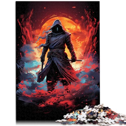 Puzzle 1000 Teile für Erwachsene Ninja Killer Lernspiel Challenge Toy ganze Familie 26x38cm von BBVNFLIR