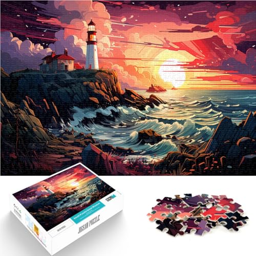Puzzle 1000 Teile für Erwachsene Schöne Landschaft Puzzle Lernspiele Wanddekoration Einzigartige Geburtstags 50x75cm von BBVNFLIR