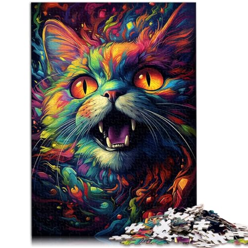 Puzzle 1000 Teile für Erwachsene Seltsame kleine Schwarze Katze Puzzle Lernspiele Tolles Geschenk für Spiele Geeignet für Teenager ab 14 Jahren 26x38cm Puzzle 1000 Teile für Erwachsene Seltsame kleine Schwarze Katze Puzzle Lernspiele Tolles Geschenk für Spiele Geeignet für Teenager ab 14 Jahren 26x38cm von BBVNFLIR