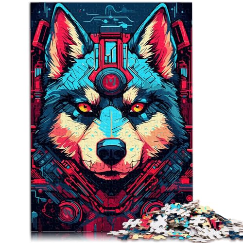 Puzzle 1000 Teile für Erwachsene Siberian Husky Lernspiel Herausforderungsspielzeug Anspruchsvoll zu vervollständigen Aber lustig und humorvoll 50x75cm Puzzle 1000 Teile für Erwachsene Siberian Husky Lernspiel Herausforderungsspielzeug Anspruchsvoll zu vervollständigen Aber lustig und humorvoll 50x75cm von BBVNFLIR
