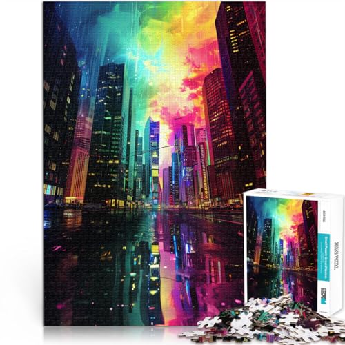 Puzzle 1000 Teile für Erwachsene Stadt interessante Puzzles zur Stressreduzierung trainieren Sie Ihr Gehirn und Ihre Hände für Teenager ab 14 Jahren 26x38cm Puzzle 1000 Teile für Erwachsene Stadt interessante Puzzles zur Stressreduzierung trainieren Sie Ihr Gehirn und Ihre Hände für Teenager ab 14 Jahren 26x38cm von BBVNFLIR