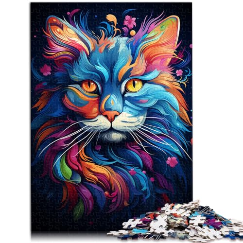 Puzzle 1000 Teile für Erwachsene exotische Sternenhimmelkatze lustige Spiele Lernspiel für Geburtstag Weihnachten für Teenager ab 14 Jahren 26x38cm Puzzle 1000 Teile für Erwachsene exotische Sternenhimmelkatze lustige Spiele Lernspiel für Geburtstag Weihnachten für Teenager ab 14 Jahren 26x38cm von BBVNFLIR