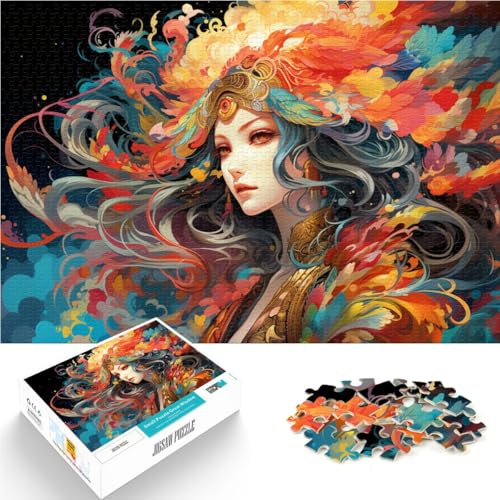 Puzzle 1000 Teile für Erwachsene japanische Frau Lernspiel Herausforderung Spielzeug ganze Familie 26x38cm von BBVNFLIR