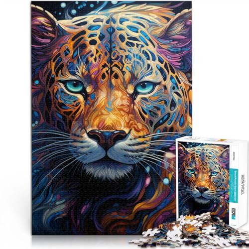 Puzzle Erwachsene 1000 Teile Leoparden-Kunst Spaß die ganze Familie Puzzle Wanddekoration einzigartige Geburtstags geeignet und Jugendliche ab 14 Jahren 26x38cm Puzzle Erwachsene 1000 Teile Leoparden-Kunst Spaß die ganze Familie Puzzle Wanddekoration einzigartige Geburtstags geeignet und Jugendliche ab 14 Jahren 26x38cm von BBVNFLIR