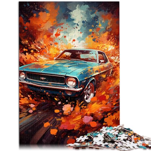 1000-teiliges Puzzle für Erwachsene Autos Klassische Sportwagen Denkspiel für 14-Jährige ganze Familie 50x75cm 1000-teiliges Puzzle für Erwachsene Autos Klassische Sportwagen Denkspiel für 14-Jährige ganze Familie 50x75cm von BBVNFLIR