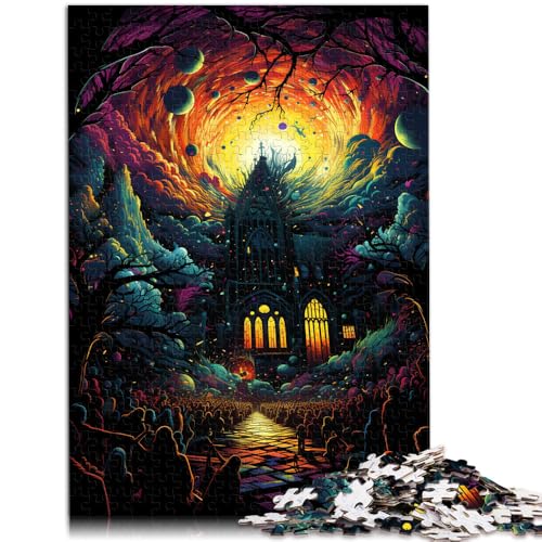 Puzzle Seltsame, farbenfrohe Pilzwelt für Erwachsene, 1000 Teile, Puzzle-Geschenke, 50 x 75 cm, Holzpuzzle für Jugendliche und Erwachsene, Lernpuzzle Puzzle Seltsame, farbenfrohe Pilzwelt für Erwachsene, 1000 Teile, Puzzle-Geschenke, 50 x 75 cm, Holzpuzzle für Jugendliche und Erwachsene, Lernpuzzle von BBVNFLIR