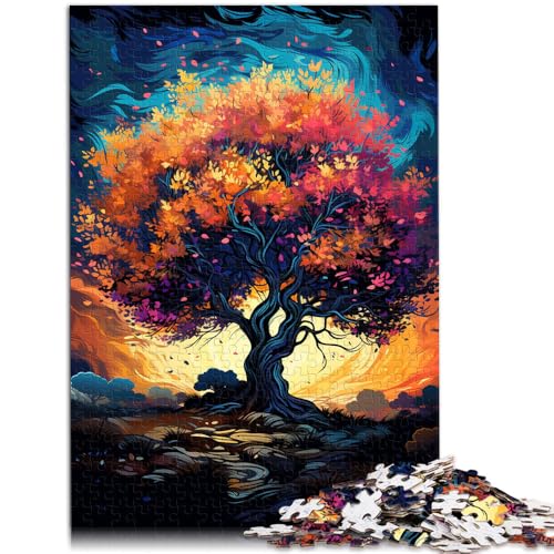 Puzzle für Erwachsene 1000 Teile Olivenbaumblüten Lernpuzzle verbessert das Gedächtnis für Teenager ab 14 Jahren 50x75cm von BBVNFLIR