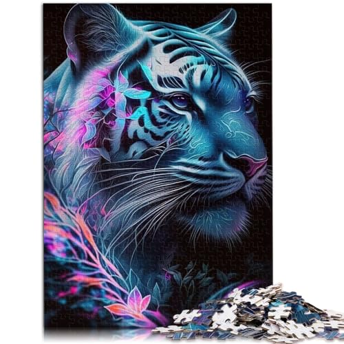 Puzzle Zebra mit Kopfhörern 1000 Teile für Erwachsene 50x75cm Holzpuzzle Geeignet für Erwachsene und Jugendliche ab 14 Jahren Familienspaß Puzzles von BBVNFLIR