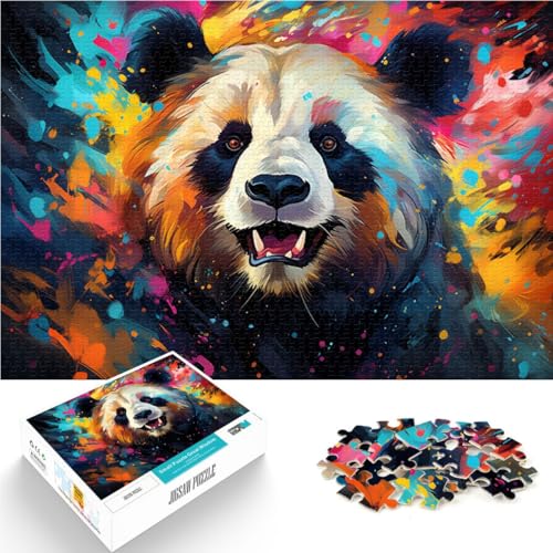 Puzzle für Erwachsene, Aquarellmalerei, Bär, Puzzle 1000 Teile für Erwachsene, 50 x 75 cm, Holzpuzzle für Teenager und Kinder, für Familienspaß und Spieleabende Puzzle für Erwachsene, Aquarellmalerei, Bär, Puzzle 1000 Teile für Erwachsene, 50 x 75 cm, Holzpuzzle für Teenager und Kinder, für Familienspaß und Spieleabende von BBVNFLIR