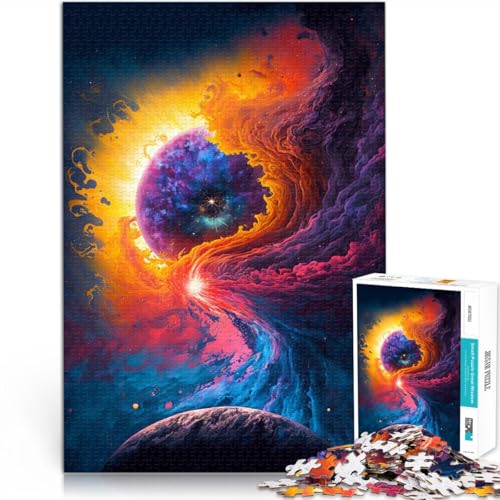 Puzzle für Erwachsene 1000 Teile Ende des Universums anspruchsvolles Spiel Geburtstagsgeschenk für Teenager ab 14 Jahren 50x75cm von BBVNFLIR
