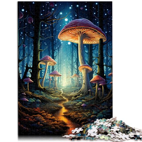 Puzzle mit 1000 Teilen für Erwachsene Fantasiewald entspannendes intellektuelles Lernspielzeug zum Stressabbau für Jugendliche ab 14 Jahren 50x75cm von BBVNFLIR