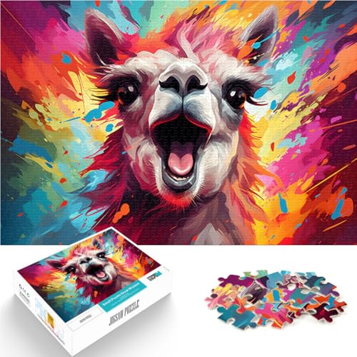 Puzzle für Erwachsene 1000 Teile Alpaka Lernspielzeug Familienspiele tolles Geschenk für Spiele für und Teenager ab 14 Jahren 50x75cm Puzzle für Erwachsene 1000 Teile Alpaka Lernspielzeug Familienspiele tolles Geschenk für Spiele für und Teenager ab 14 Jahren 50x75cm von BBVNFLIR