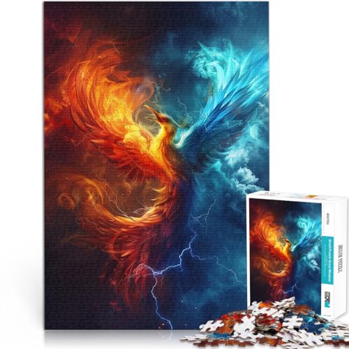 Puzzle für Erwachsene, Puzzle „Weltraum, Galaxie, Eisbär“, 1000 Teile für Erwachsene, 50 x 75 cm, geeignet für Erwachsene und Jugendliche ab 14 Jahren, Spielzeug, Wanddekoration von BBVNFLIR