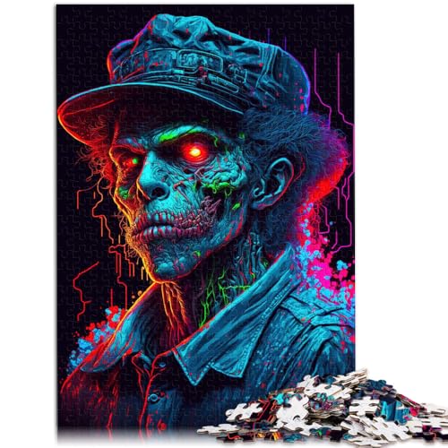 Puzzle 1000 Teile für Erwachsene Junge Gangster Zombie Denksportaufgabe Spiel Wanddekoration Einzigartige Geburtstags 50x75cm von BBVNFLIR