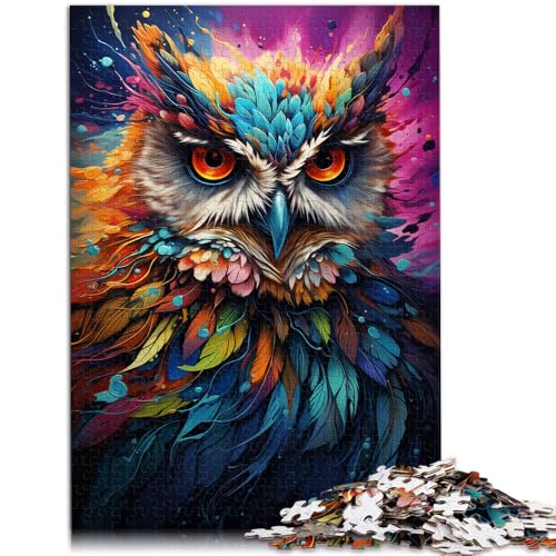Puzzle für Erwachsene 1000 Teile Malen Farbe Tier Eule Handgeschwindigkeitswettbewerb Analyse und Logik Geeignet für und Jugendliche ab 14 Jahren 50x75cm Puzzle für Erwachsene 1000 Teile Malen Farbe Tier Eule Handgeschwindigkeitswettbewerb Analyse und Logik Geeignet für und Jugendliche ab 14 Jahren 50x75cm von BBVNFLIR