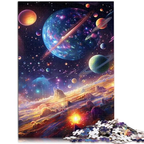Puzzle 1000 Teile für Erwachsene Universum Lernspiel Herausforderung Spielzeug ganze Familie für 14-Jährige 50x75cm Puzzle 1000 Teile für Erwachsene Universum Lernspiel Herausforderung Spielzeug ganze Familie für 14-Jährige 50x75cm von BBVNFLIR