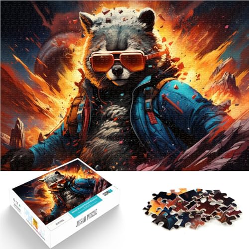 Puzzle 1000 Teile für Erwachsene Panda-Puzzle zur Heimdekoration Spaß bei Aktivitäten zu Hause Geburtstagsgeschenk Reisegeschenke 50x75cm Puzzle 1000 Teile für Erwachsene Panda-Puzzle zur Heimdekoration Spaß bei Aktivitäten zu Hause Geburtstagsgeschenk Reisegeschenke 50x75cm von BBVNFLIR