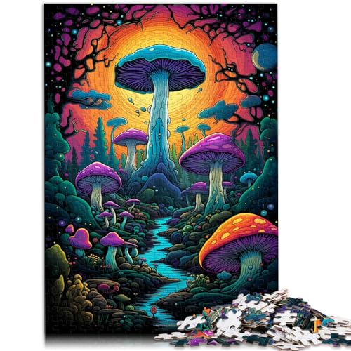 Puzzle für Erwachsene „The Cosmic Cat Mander“ 1000 Teile für Erwachsene und Kinder, 50 x 75 cm, Holzpuzzle für Erwachsene und Kinder ab 14 Jahren, Heimdekoration von BBVNFLIR