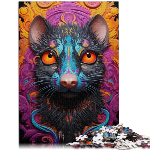 Puzzle für Erwachsene 1000 Teile Art Animal Mouse das Puzzle mit passendem Poster und Quizblatt Geeignet für Jugendliche ab 14 Jahren 26x38cm Puzzle für Erwachsene 1000 Teile Art Animal Mouse das Puzzle mit passendem Poster und Quizblatt Geeignet für Jugendliche ab 14 Jahren 26x38cm von BBVNFLIR