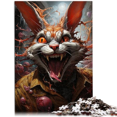 Puzzle für Erwachsene 1000 Teile Art Rabbits Lernpuzzle Geburtstagsgeschenke für Teenager ab 14 Jahren 26x38cm Puzzle für Erwachsene 1000 Teile Art Rabbits Lernpuzzle Geburtstagsgeschenke für Teenager ab 14 Jahren 26x38cm von BBVNFLIR