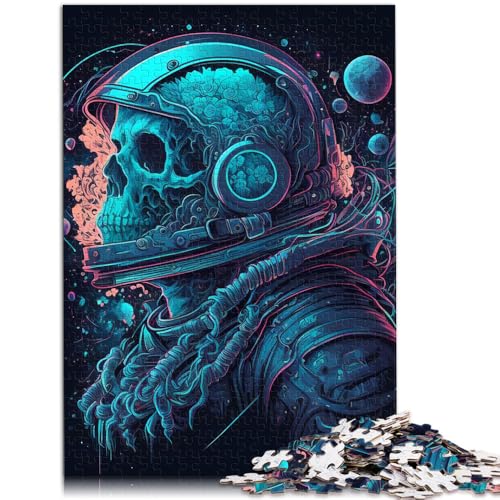 Puzzle für Erwachsene 1000 Teile Astronautenschädelgesicht Lernspielzeug ganze Familie 50x75cm Puzzle für Erwachsene 1000 Teile Astronautenschädelgesicht Lernspielzeug ganze Familie 50x75cm von BBVNFLIR