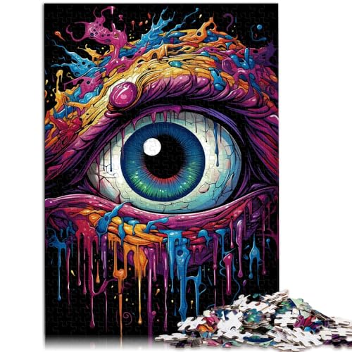 Puzzle für Erwachsene 1000 Teile Augen malen Präzisionsschnitt-Puzzle ganze Familie 26x38cm Puzzle für Erwachsene 1000 Teile Augen malen Präzisionsschnitt-Puzzle ganze Familie 26x38cm von BBVNFLIR