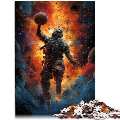 Puzzle für Erwachsene 1000 Teile Basketballspieler Lernpuzzle Stressabbau für Teenager ab 14 Jahren 26x38cm Puzzle für Erwachsene 1000 Teile Basketballspieler Lernpuzzle Stressabbau für Teenager ab 14 Jahren 26x38cm von BBVNFLIR