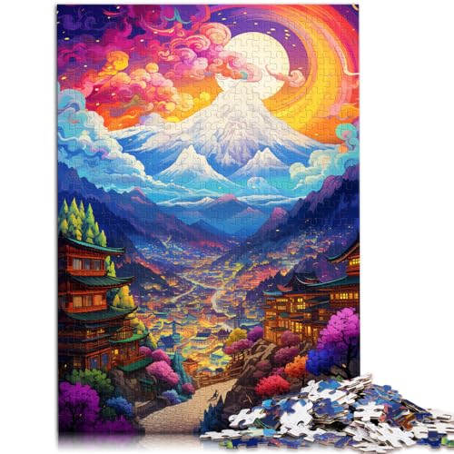 Puzzle für Erwachsene 1000 Teile Bergdorf Lernpuzzle Kunstwerk Geschenk für Teenager ab 14 Jahren 26x38cm Puzzle für Erwachsene 1000 Teile Bergdorf Lernpuzzle Kunstwerk Geschenk für Teenager ab 14 Jahren 26x38cm von BBVNFLIR