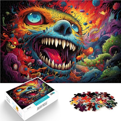 Puzzle für Erwachsene 1000 Teile Big Mouth Monster Stressabbau ganze Familie für 14-Jährige 26x38cm Puzzle für Erwachsene 1000 Teile Big Mouth Monster Stressabbau ganze Familie für 14-Jährige 26x38cm von BBVNFLIR