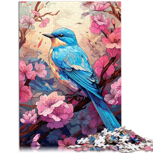Puzzle für Erwachsene 1000 Teile Blauvogel und Blumen Spiele Spielzeug Geschenk Lernspiel zum Geburtstag Weihnachten 50x75cm Puzzle für Erwachsene 1000 Teile Blauvogel und Blumen Spiele Spielzeug Geschenk Lernspiel zum Geburtstag Weihnachten 50x75cm von BBVNFLIR