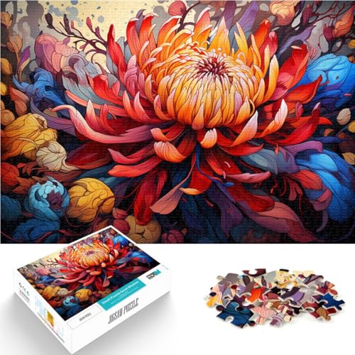 Puzzle für Erwachsene 1000 Teile Blumen Spielzeug Denkspiel anspruchsvoll Aber unterhaltsam und humorvoll Geeignet für Kinder und Jugendliche ab 14 Jahren 50x75cm von BBVNFLIR