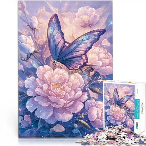 Puzzle für Erwachsene 1000 Teile Blumen- und Schmetterlings-Quizspiel Stressabbau Urlaub zu Hause Zeitvertreib für Teenager ab 14 Jahren 50x75cm Puzzle für Erwachsene 1000 Teile Blumen- und Schmetterlings-Quizspiel Stressabbau Urlaub zu Hause Zeitvertreib für Teenager ab 14 Jahren 50x75cm von BBVNFLIR