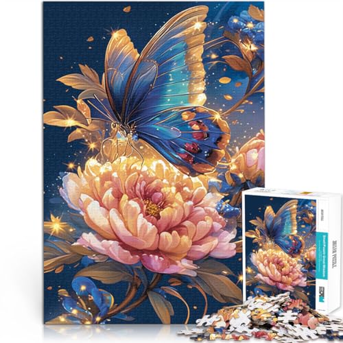 Puzzle für Erwachsene 1000 Teile Blumen- und Schmetterlings-Quizspiel anspruchsvoll zu vervollständigen Aber lustig und humorvoll für 14-Jährige 26x38cm Puzzle für Erwachsene 1000 Teile Blumen- und Schmetterlings-Quizspiel anspruchsvoll zu vervollständigen Aber lustig und humorvoll für 14-Jährige 26x38cm von BBVNFLIR