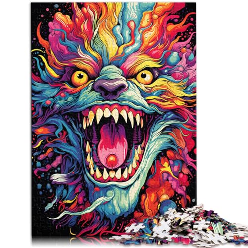 Puzzle für Erwachsene 1000 Teile Bunte Fantasy-Monster Puzzle-Kunstwerk Lernspiel für Geburtstag Weihnachten 50x75cm Puzzle für Erwachsene 1000 Teile Bunte Fantasy-Monster Puzzle-Kunstwerk Lernspiel für Geburtstag Weihnachten 50x75cm von BBVNFLIR