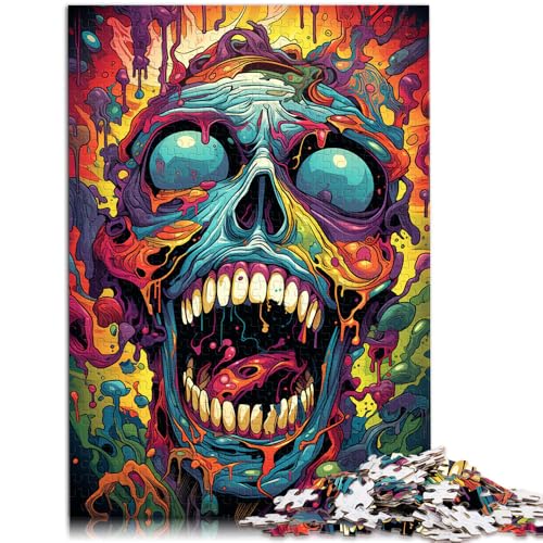 Puzzle für Erwachsene 1000 Teile Bunte Fantasy-Monster schwieriges Puzzle tolle Teenager ab 14 Jahren 26x38cm von BBVNFLIR