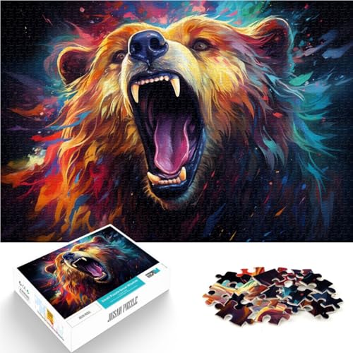 Puzzle für Erwachsene 1000 Teile Buntes Tierbär-Lernpuzzle zum Stressabbau für Teenager ab 14 Jahren 50x75cm Puzzle für Erwachsene 1000 Teile Buntes Tierbär-Lernpuzzle zum Stressabbau für Teenager ab 14 Jahren 50x75cm von BBVNFLIR