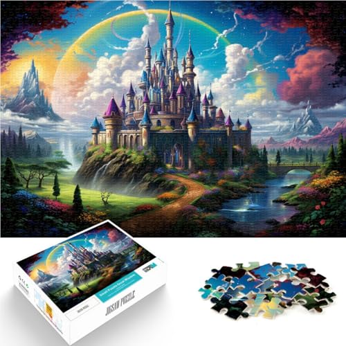 Puzzle für Erwachsene 1000 Teile Burg Familienspaß Puzzle Spaß bei Heimaktivitäten Geburtstagsgeschenk Reisegeschenk für Teenager ab 14 Jahren 50x75cm von BBVNFLIR