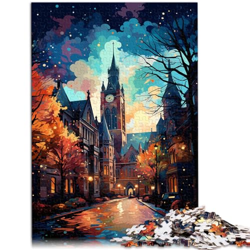 Puzzle für Erwachsene 1000 Teile College Dublin Lernpuzzle EIN Kunstwerk für Teenager ab 14 Jahren 50x75cm von BBVNFLIR
