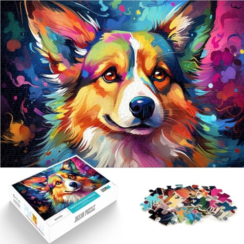 Puzzle für Erwachsene 1000 Teile Corgi anspruchsvolles Spiel Geschenke zum Stressabbau schwierige Herausforderung für Teenager ab 14 Jahren 26x38cm Puzzle für Erwachsene 1000 Teile Corgi anspruchsvolles Spiel Geschenke zum Stressabbau schwierige Herausforderung für Teenager ab 14 Jahren 26x38cm von BBVNFLIR