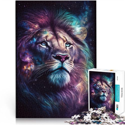 Puzzle für Erwachsene 1000 Teile Cosmic Lion Lernspiele Heimdekoration Puzzle EIN Kunstwerk für Teenager ab 14 Jahren 50x75cm Puzzle für Erwachsene 1000 Teile Cosmic Lion Lernspiele Heimdekoration Puzzle EIN Kunstwerk für Teenager ab 14 Jahren 50x75cm von BBVNFLIR