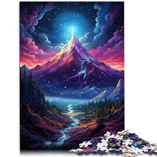 Puzzle für Erwachsene 1000 Teile Cosmic Mountain Toy intellektuelles Spiel Wanddekoration einzigartige Geburtstags 26x38cm Puzzle für Erwachsene 1000 Teile Cosmic Mountain Toy intellektuelles Spiel Wanddekoration einzigartige Geburtstags 26x38cm von BBVNFLIR