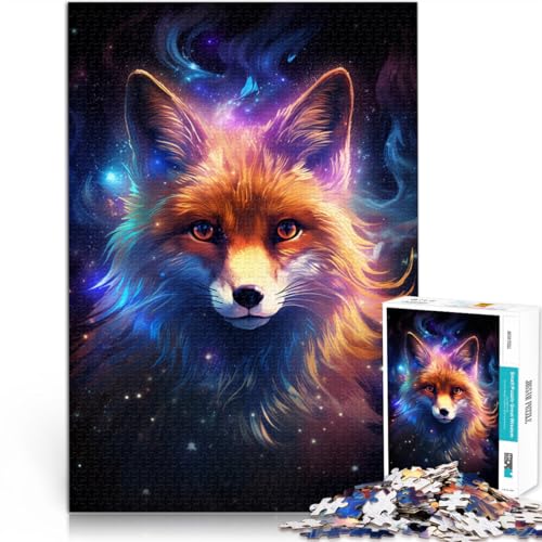 Puzzle für Erwachsene 1000 Teile Cosmic Star Fox anspruchsvolles Spiel Geschenke Familienspiel Stressabbau schwierige Herausforderung 50x75cm von BBVNFLIR